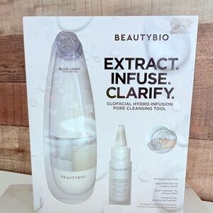 BeautyBio GLOFacial Hydro Infusion Pore Cleansing Tool NIB